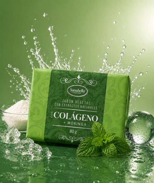 JABON CON COLAGENO - MORINGA