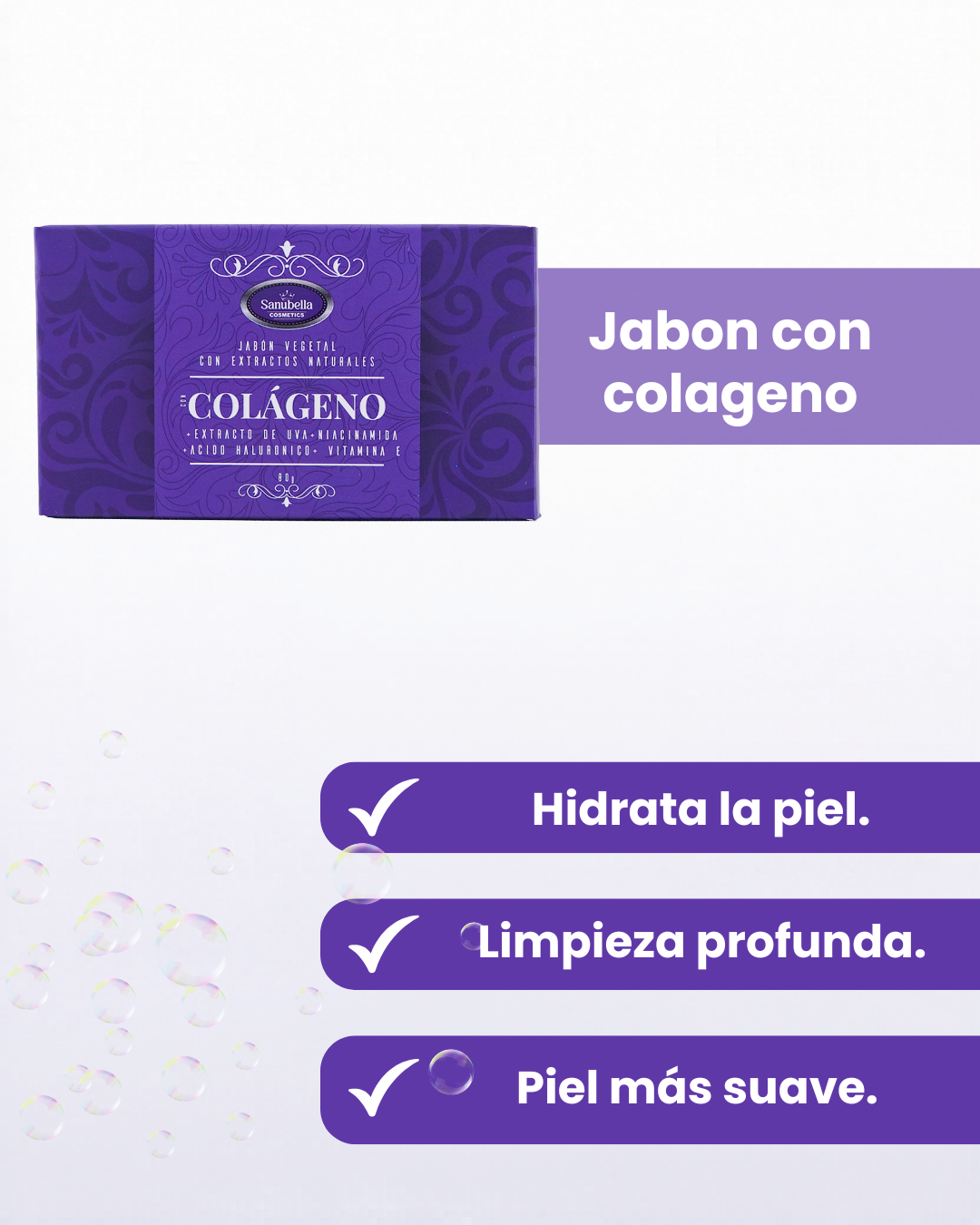 JABON VEGETAL CON COLAGENO