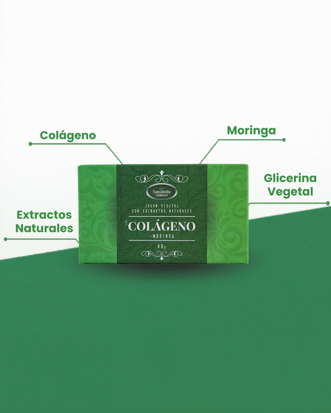 JABON CON COLAGENO - MORINGA