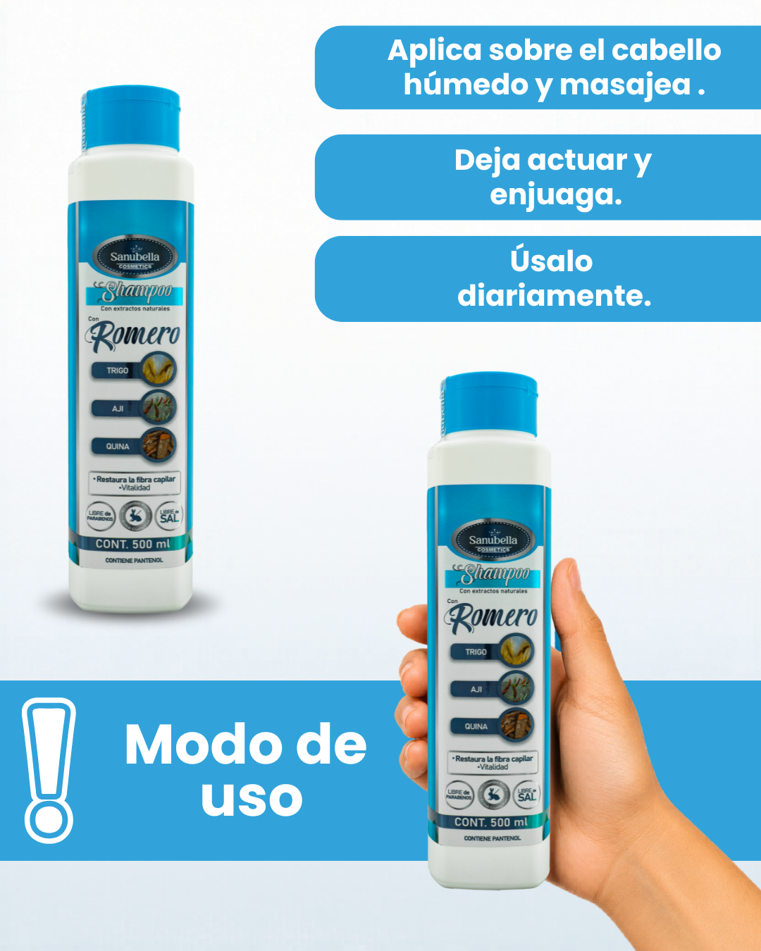 SHAMPOO CON ROMERO
