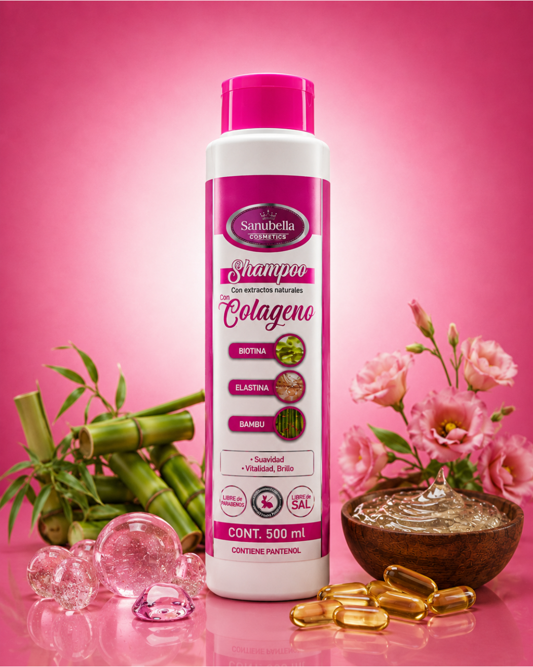 SHAMPOO CON COLAGENO