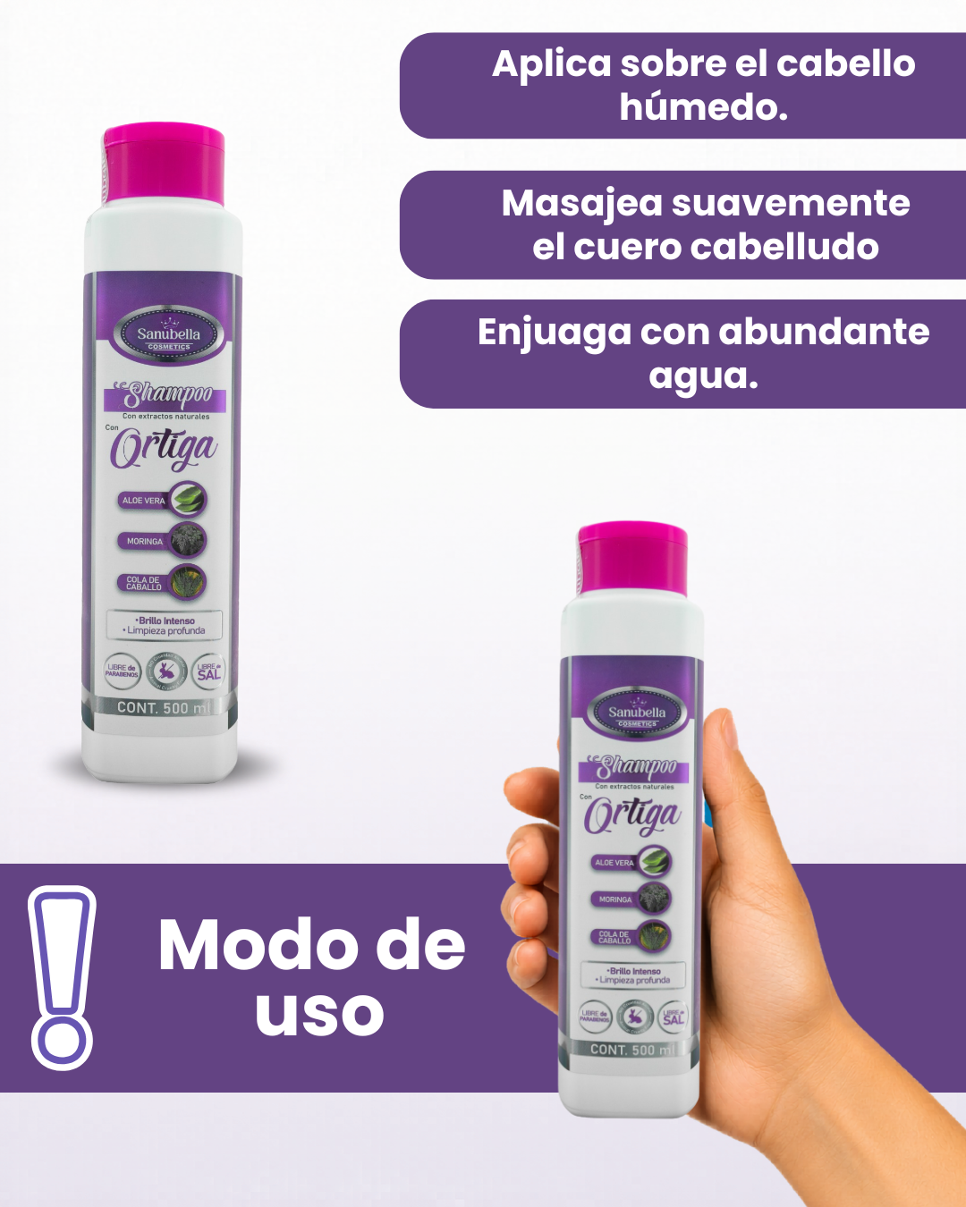 SHAMPOO CON ORTIGA